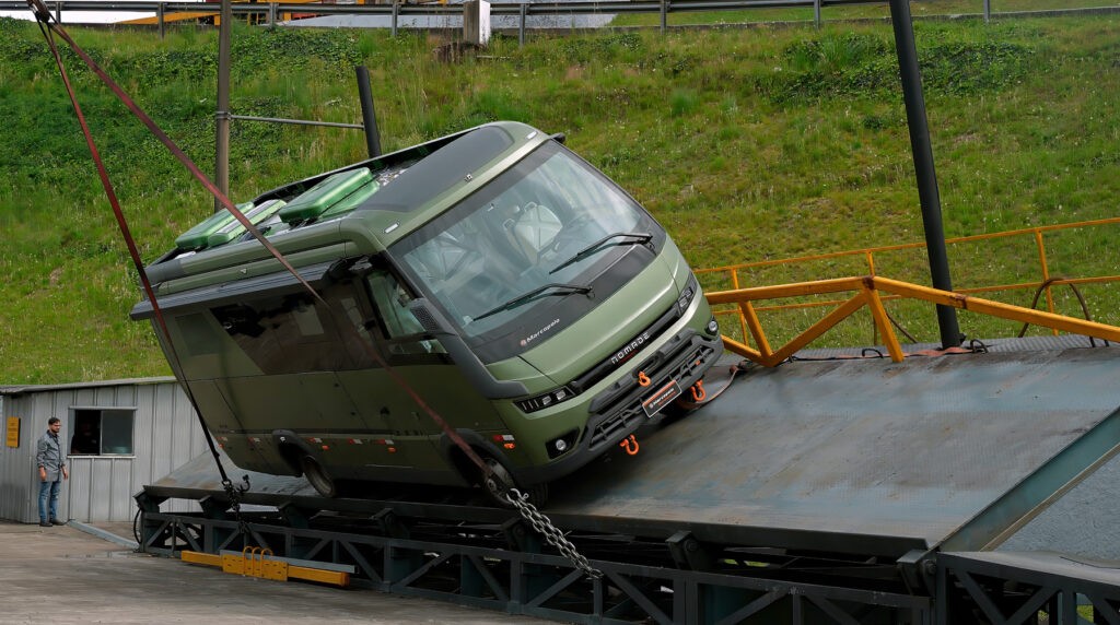 Marcopolo submete Nomade a testes inéditos para motorhomes