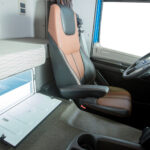 Interior da cabine do DAF XF