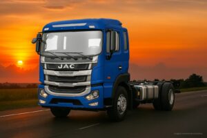 JAC Caminhões da China confirma chegada ao Brasil com linha a diesel