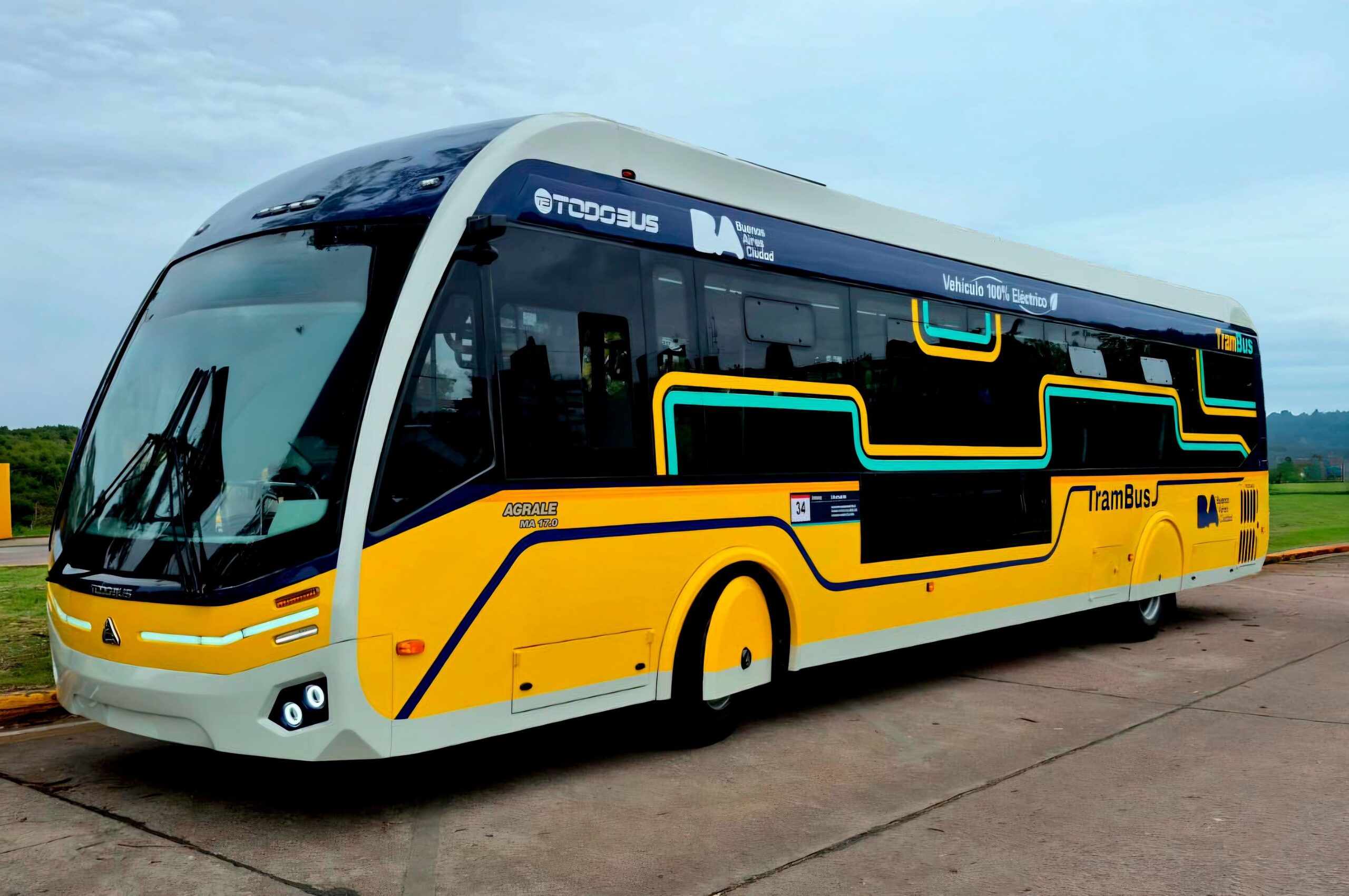 Agrale entrega primeiros ônibus elétricos para Buenos Aires