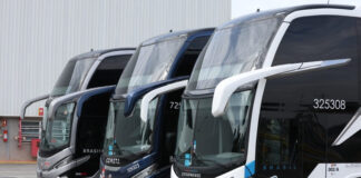 ônibus Scania da JCA
