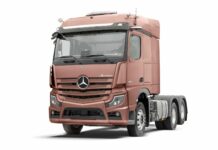 Mercedes-Benz Actros 2553 vai ser a estrela do 4º eixo em 2026 Actros 2553 vira a estrela do 4º eixo e assume protagonismo na Mercedes-Benz