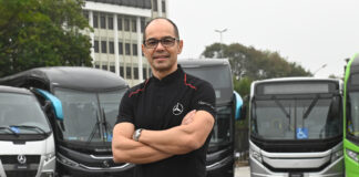 Mercado de ônibus cresce em 2025 com hegemonia da Mercedes-Benz