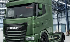 DAF lança edição limitada XG+ “Emerald Edition” com visual militar