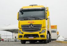 DHL Supply Chain compra 75 caminhões da Mercedes-Benz no Brasil