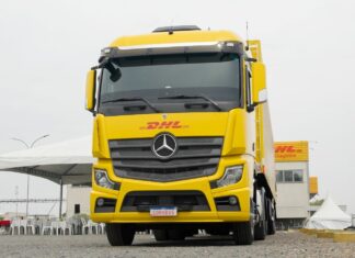 DHL Supply Chain compra 75 caminhões da Mercedes-Benz no Brasil