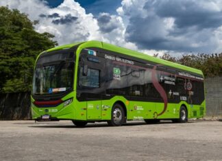 Emplacamento de ônibus BYD cresce 315% em 2025 Ônibus BYD