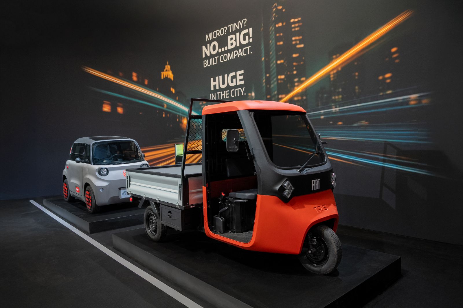 Stellantis apresenta triciclo da Fiat para entregas