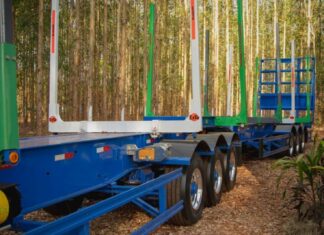Sergomel lança Super Bitrem para o transporte florestal Sergomel lança Super Bitrem para o transporte florestal