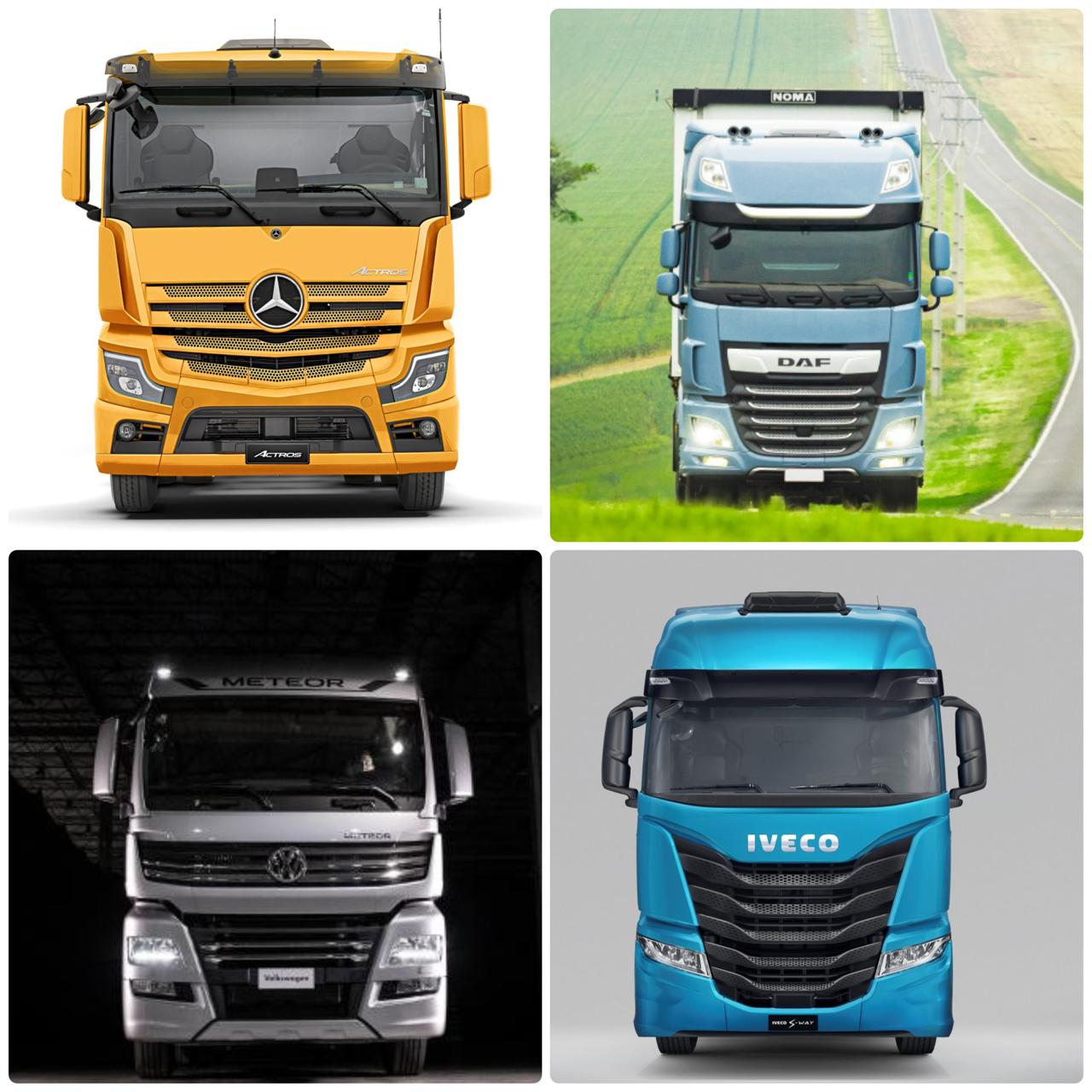 Caminhões de 480 cv 6×2 que protagonizaram no mercado em 2025