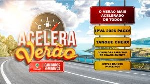VAMOS lança campanha com condições especiais para compra de caminhões seminovo