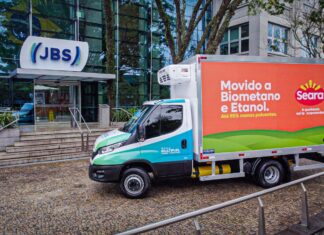 Seara e Iveco levam às ruas caminhão que roda com GNV e biometano