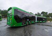 São Paulo estreia ônibus elétrico articulado de 22 metros de BYD