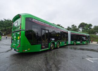 São Paulo estreia ônibus elétrico articulado de 22 metros de BYD São Paulo estreia ônibus elétrico articulado de 22 metros de BYD