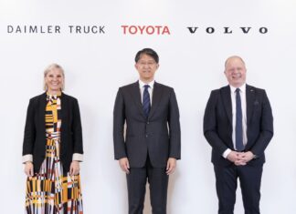 Grupo Volvo, Daimler Truck e Toyota unem forças em célula de combustível Grupo Volvo, Daimler Truck, TRoyota Corporation