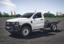 Ranger XL chassi cabine amplia gama de picapes Ford de serviço Ranger-XL-Chassi-Cabine