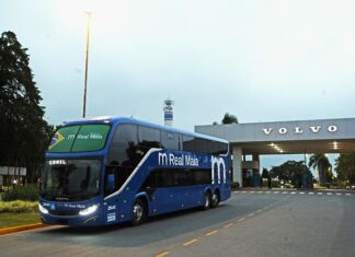 Real Maia reforça a compra de ônibus Volvo para rodar até 3 mil km Real Maia reforça compra ônibus Volvo para rodar até 3 mil km