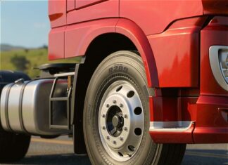 Novo pneu Bridgestone de carga