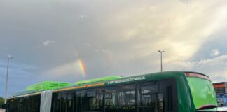 Scania K 340 com carroceria Marcopolo estreia motor a gás no transporte público