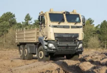 DAF CF Militar 6×6 amplia a parceria com a Tatra para operações severas