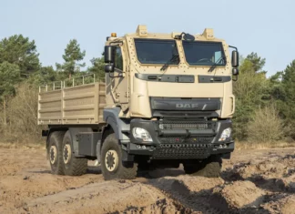 DAF CF Militar 6×6 amplia a parceria com a Tatra para operações severas