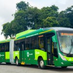 onibus articulado a biometano