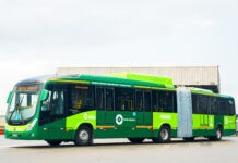 Goiânia receberá ônibus articulados movidos a biometano ônibus articulado a biometano