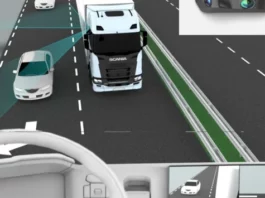 Scania avança em câmeras de segurança, mas ainda mantém retrovisores tradicionais