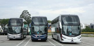 Lat.Bus 2026 terá ônibus elétricos, gás, conectividade e mercado de seminovos