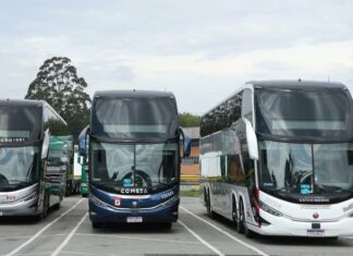Lat.Bus 2026 terá ônibus elétricos, gás, conectividade e mercado de seminovos Lat.Bus 2026 terá ônibus elétricos, gás, conectividade e mercado de seminovos