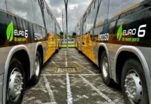 Venda de ônibus perde força em maio e produção segue acima de 2025 O segmento de ônibus voltou a registrar retração em maio. Os emplacamentos caíram quase 22% na comparação anual