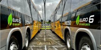 O segmento de ônibus voltou a registrar retração em maio. Os emplacamentos caíram quase 22% na comparação anual