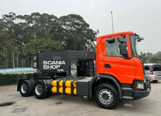 CDC Verde da Scania atrai clientes para a tecnologia a gás e elétrica CDC Verde da Scania atrai clientes para a tecnologia a gás e elétrica
