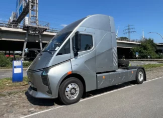 Conheça o DeepWay Star, caminhão elétrico chinês em testes na Alemanha DeepWay Star, caminhão elétrico chinês