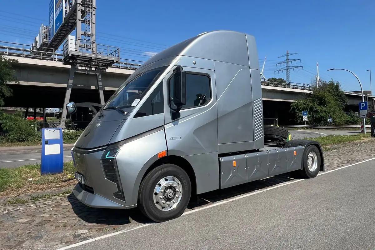Conheça o DeepWay Star, caminhão elétrico chinês em testes na Alemanha