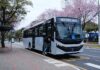 Lançamento do ônibus Mercedes-Benz elétrico eCity