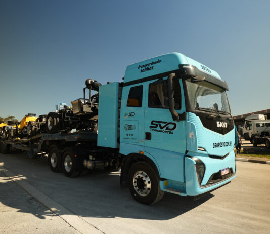 SVD Transportes testa caminhão elétrico em rotas de São Paulo SVD Transporte roda com caminhão Sany elétrico