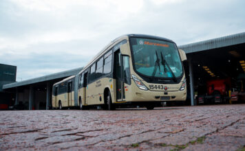 Leblon Transportes renova frota com 37 ônibus Scania articulados ônibus articulado K 320 6x2/2, para frota da Leblon Transportes