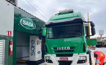 Sada ganha produtividade com caminhões GNV na operação da GM Grupo Sada