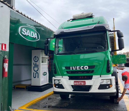 Sada ganha produtividade com caminhões GNV na operação da GM Grupo Sada